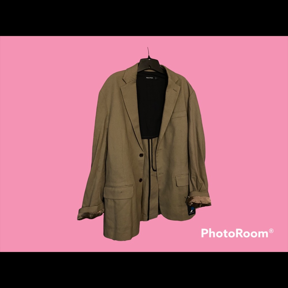 NWT Mens taupe colored blazer